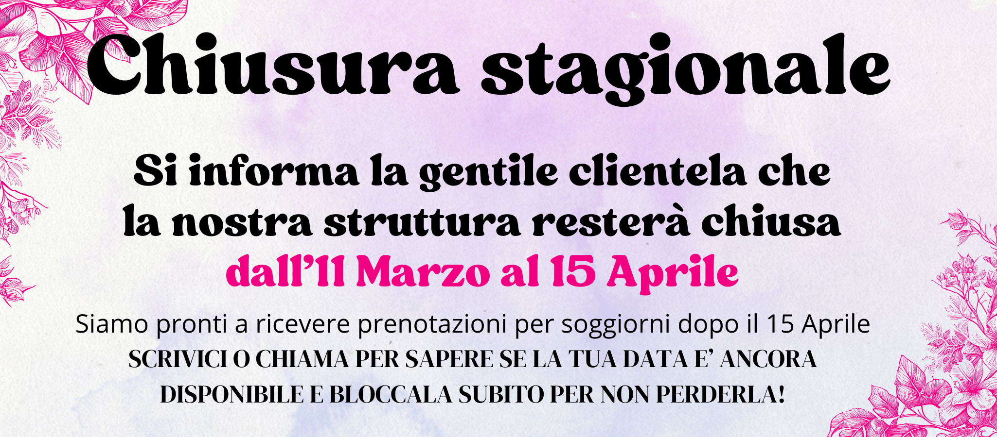 riapertura prenota ora